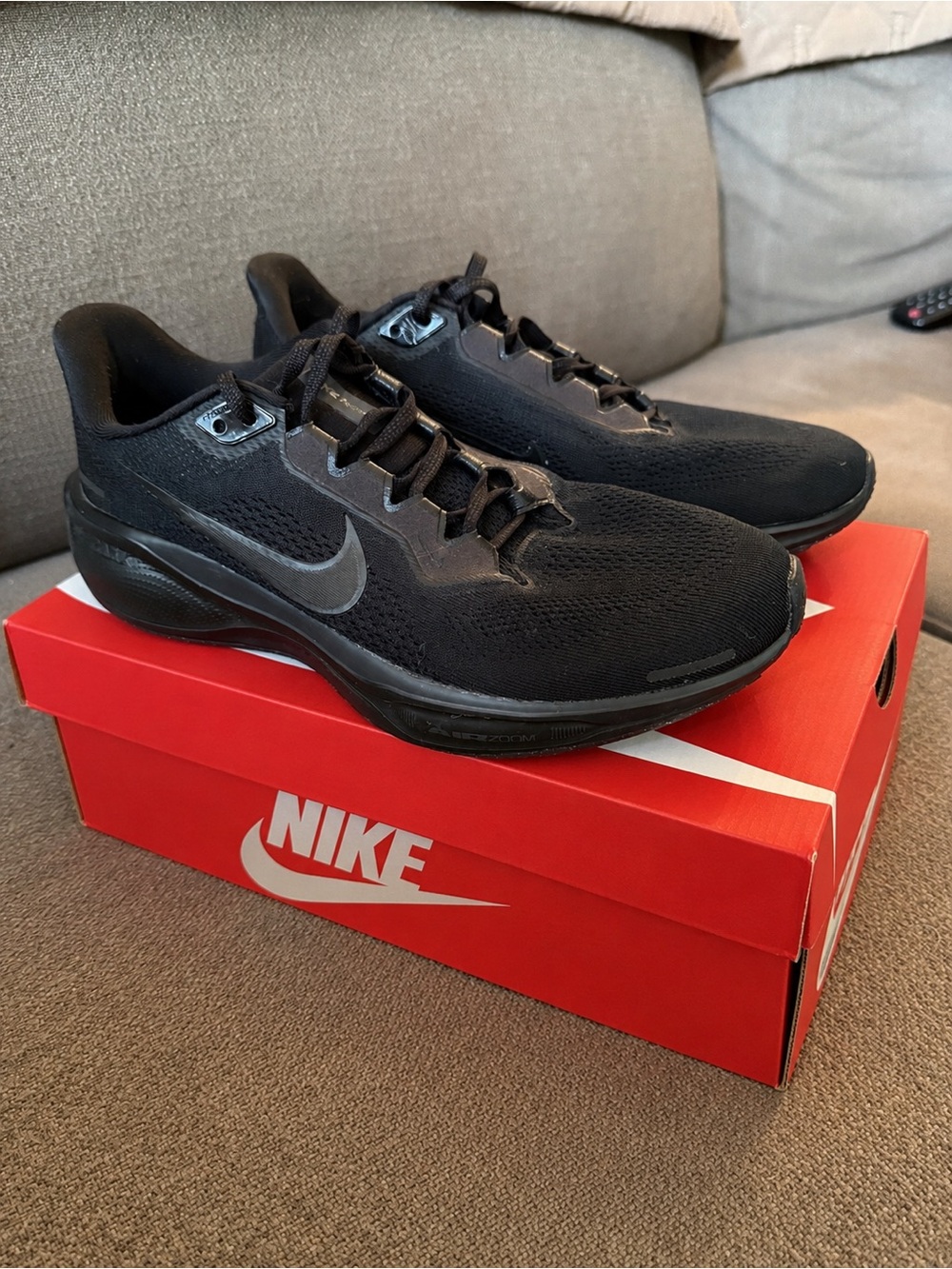 Nike Air Zoom Pegasus 41 Triple Black Running Shoes Women’s Size 9.5